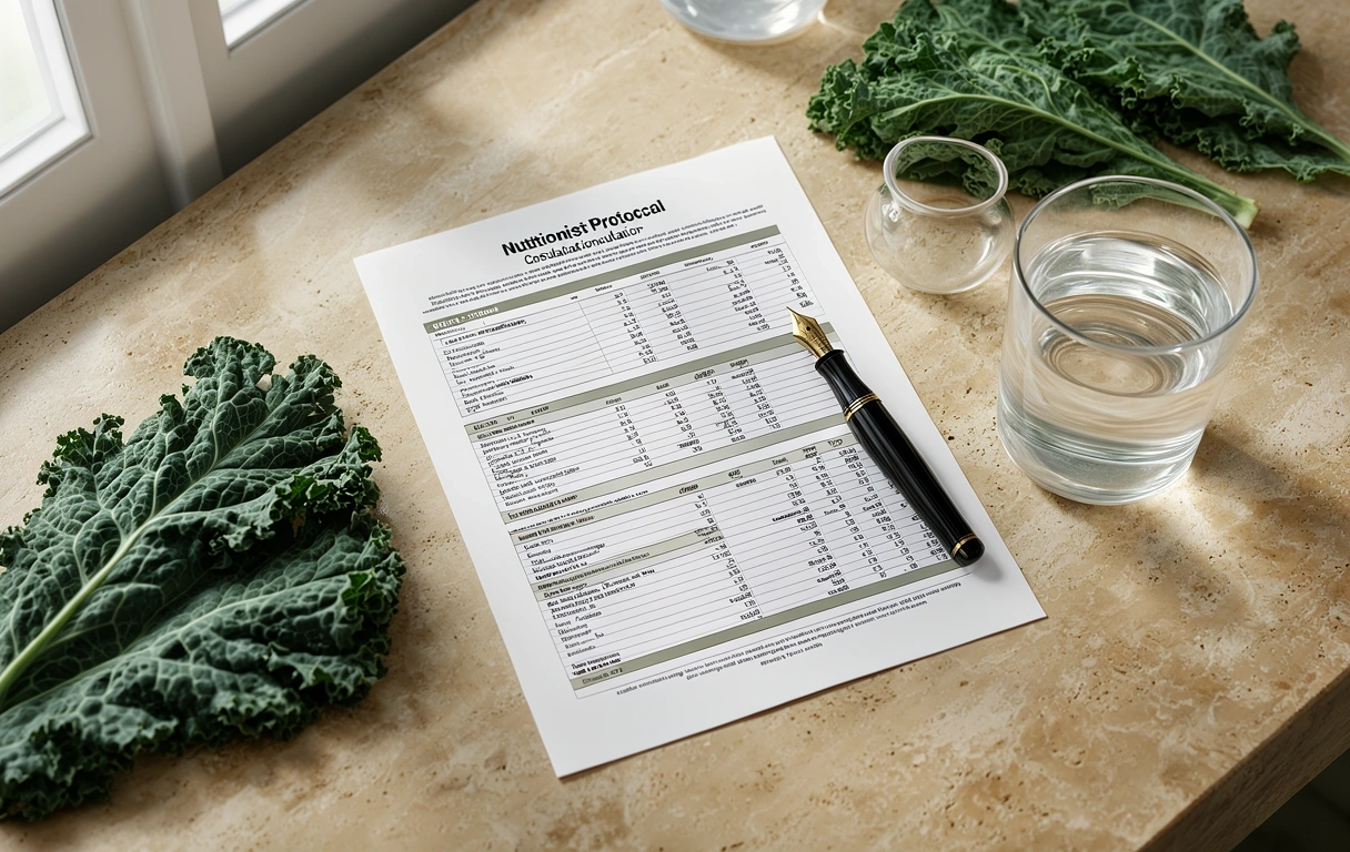 Personalized nutritional protocol documentation